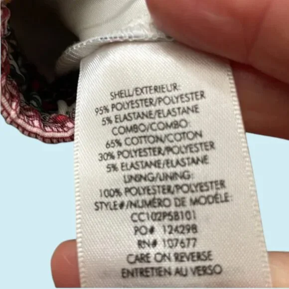 Alice + Olivia Floral Slim Jogger Pants Size Small Drawstring Elastic Waist - Picture 8 of 9